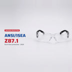 Anti-Scratch Safety Glasses, Clear Lens