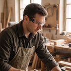 Anti-Scratch Safety Glasses, Clear Lens