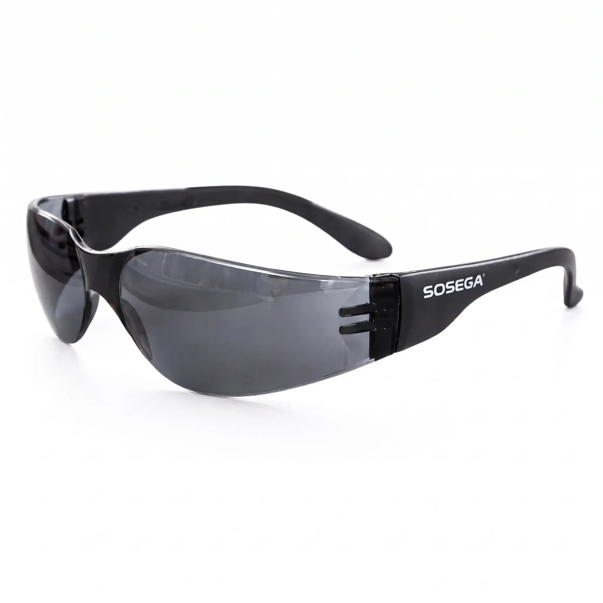 Anti-Scratch Safety Glasses, Grey Lens