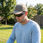 Anti-Scratch Safety Glasses, Grey Lens