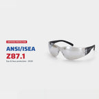 Anti-Scratch Safety Glasses, Clear IN/OUT Lens