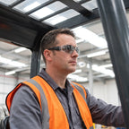 Anti-Scratch Safety Glasses, Clear IN/OUT Lens