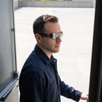 Anti-Scratch Safety Glasses, Clear IN/OUT Lens