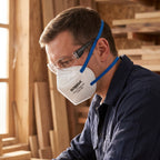 N95 Disposable Mask without Valve, White