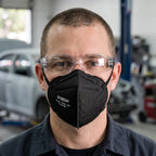 N95 Disposable Mask without Valve, Black
