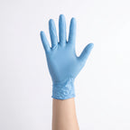 Powder-Free Nitrile Disposable Gloves, Blue, Industrial Use