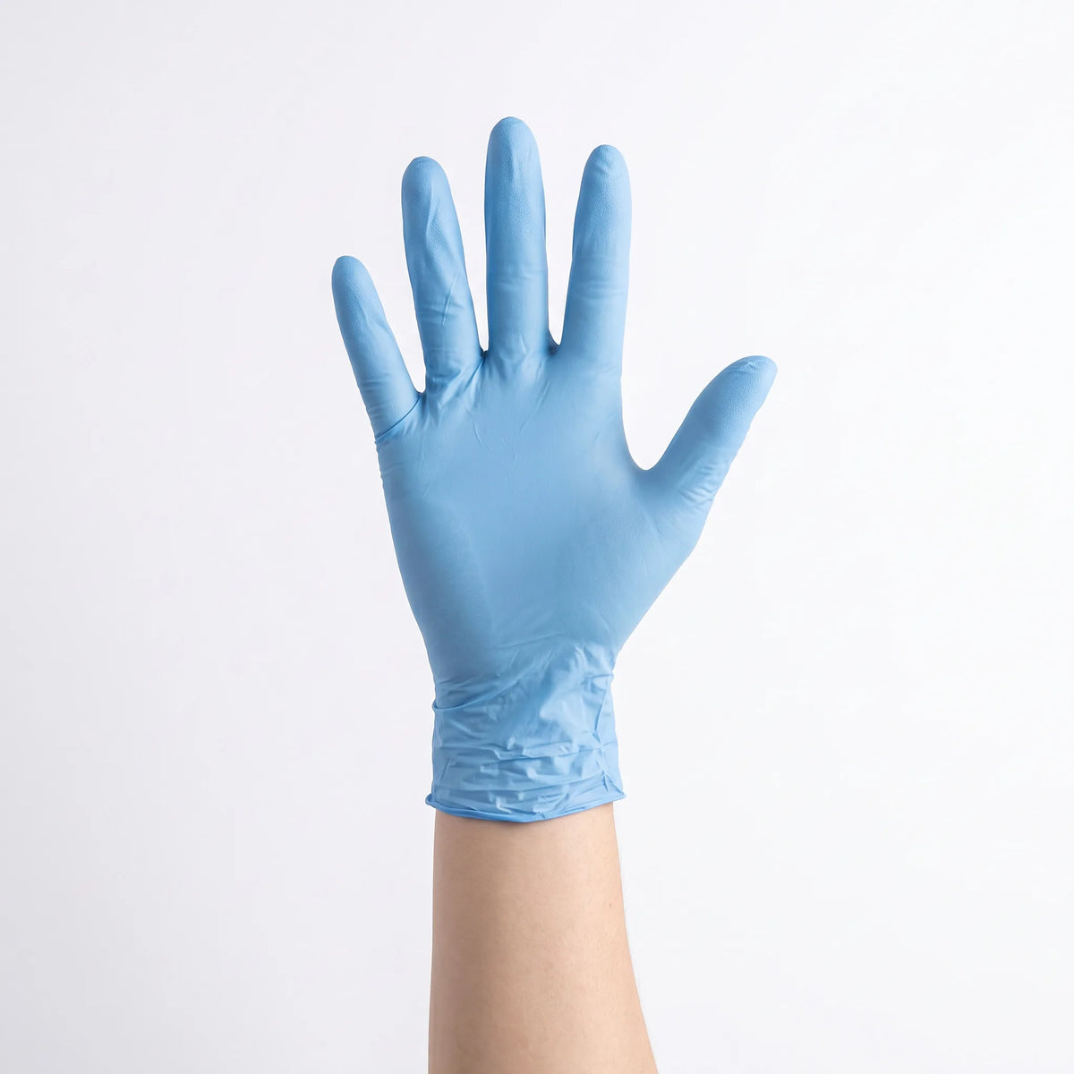 Powder-Free Nitrile Disposable Gloves, Blue, Industrial Use