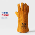 16" Welding Gloves, Split Leather