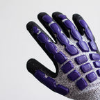 Anti-Impact Sandy Nitrile Coated Gloves, HPPE Shell