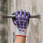 Anti-Impact Sandy Nitrile Coated Gloves, HPPE Shell