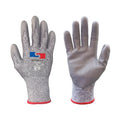 A4 Cut Resistant PU Coated Gloves, HPPE Shell