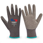 Crinkle Latex Coated Gloves, Polyester Shell