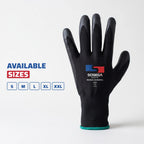 Nitrile Foam Coated Gloves, Polyester Shell