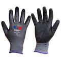 Sandy Nitrile Coated Gloves, Polyester Shell
