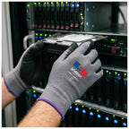 Sandy Nitrile Coated Gloves, Polyester Shell