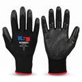 PU Coated Gloves, Polyester Shell