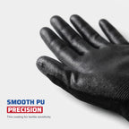 PU Coated Gloves, Polyester Shell