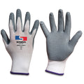 15G Foam Nitrile Coated Gloves, Nylon Spandex Shell