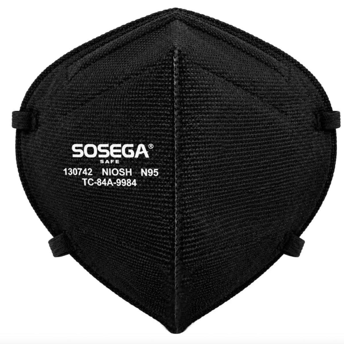 N95 Disposable Mask without Valve, Black